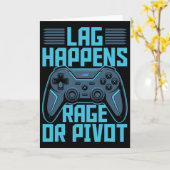 Gamer Gamecontroller Videogame Kaart (Gele Bloem)