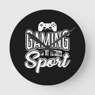 Gamer - Gamen is mijn favoriete sport Ronde Klok
