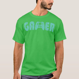 Gamer Gamepad Green T-shirt