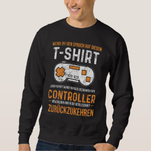 Gamer Gaming Console Gedwongen Samenleving Trui