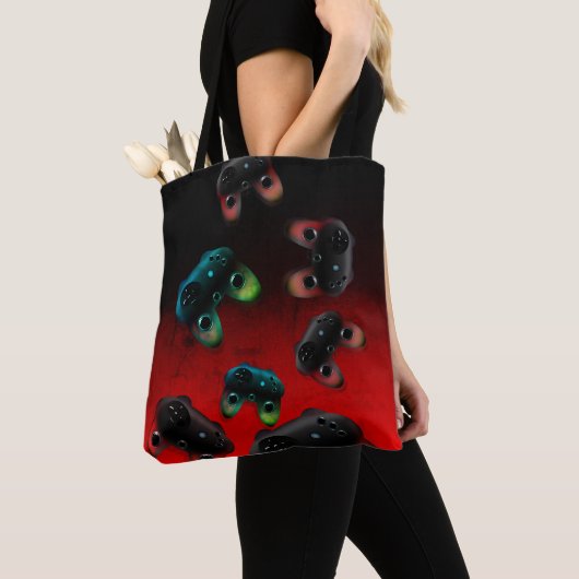 Gamer Gaming Controller-Canvas tas (Dichtbij)