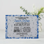 GAMER GAMING DIGITAL Bar Bat Mitzvah Uitnodiging (Staand voorkant)