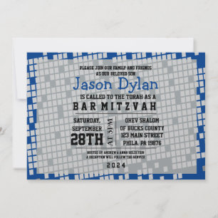 GAMER GAMING DIGITAL Bar Bat Mitzvah Uitnodiging