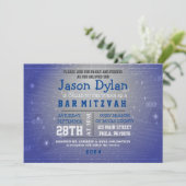 GAMER GAMING DIGITAL Bar Mitzvah Uitnodiging (Staand voorkant)