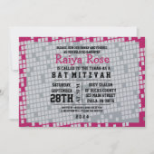 GAMER GAMING DIGITAL Bat Mitzvah Uitnodiging (Voorkant)