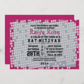 GAMER GAMING DIGITAL Bat Mitzvah Uitnodiging (Voorkant / Achterkant)