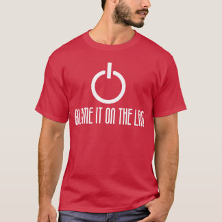 Gamer Geef De Schuld Aan De Lag Grappig Gaming Cad T-shirt