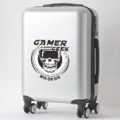 Gamer Geek Sticker (Koffer)