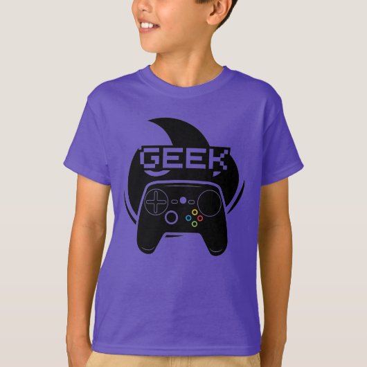 Gamer Geek T-Shirt (Voorkant)