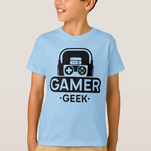 Gamer Geek T-shirt (Voorkant)