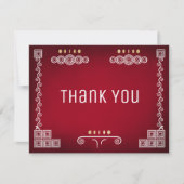 Gamer Geek Wedding Bedankkaart (Voorkant)