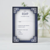 Gamer Geek Wedding RSVP Kaartje (Staand voorkant)
