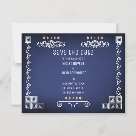 Gamer Geek Wedding Save The Date (Voorkant)