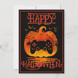 GAMER GELUKKIG HALLOWEEN GAMING KOSTUUM EVENEMENT KAART