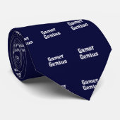 Gamer Genius Stropdas (Opgerold)