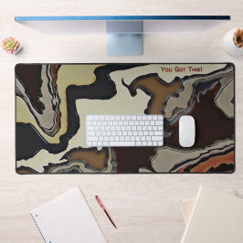 Gamer Gepersonaliseerd uniek modern Abstract spel Bureaumat