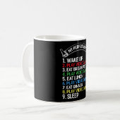 Gamer Gezegde Gaming Funny Gaming Gift Ideaal Koffiemok (Voorkant links)