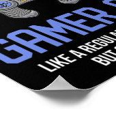 Gamer Gf Gaming Vriendin Poster (Hoek)