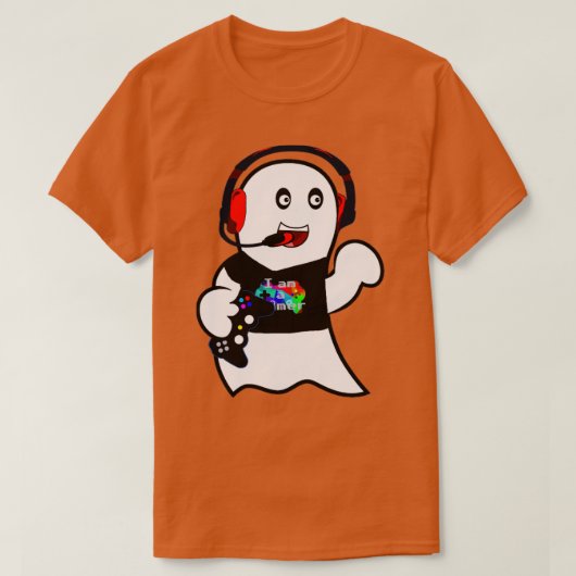 Gamer Ghost T-shirt (Design voorkant)