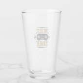 Gamer Gift Best Gamer Glas (Achterkant)