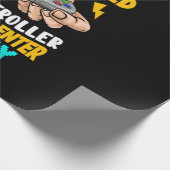 Gamer Gift die ik moest zetten. Cadeaupapier (Hoek)