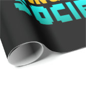 Gamer Gift die ik moest zetten. Cadeaupapier (Rol Hoek)