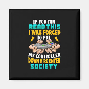 Gamer Gift die ik moest zetten. Magneet