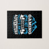 Gamer Gift Gaming is geen hobby Legpuzzel (Horizontaal)