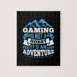 Gamer Gift Gaming is geen hobby Legpuzzel