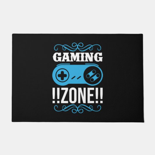 Gamer Gift Gaming Zone Deurmat (Voorkant)