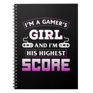 Gamer Gift I Am A Gamer Girl Notitieboek
