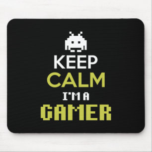 Gamer Gift Keep Calm I Am A Gamer Muismat