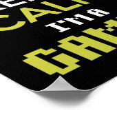 Gamer Gift Keep Calm I Am A Gamer Poster (Hoek)