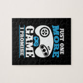 Gamer Gift nog maar een spelletje dat ik beloof Legpuzzel (Horizontaal)