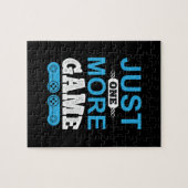 Gamer Gift nog maar één spelletje Legpuzzel (Horizontaal)