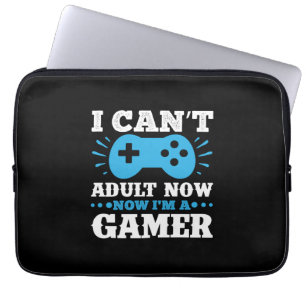 Gamer Gift nu ben ik een gamer Laptop Sleeve
