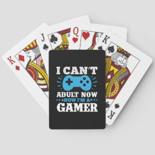 Gamer Gift nu ben ik een gamer Pokerkaarten