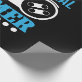 Gamer Gift Professional Gamer Cadeaupapier (Hoek)