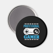 Gamer Gift Professional Gamer Magneet (Voorkant / Achterkant)