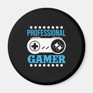 Gamer Gift Professional Gamer Magneet