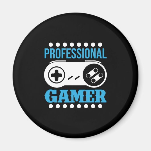 Gamer Gift Professional Gamer Magneet (Voorkant)