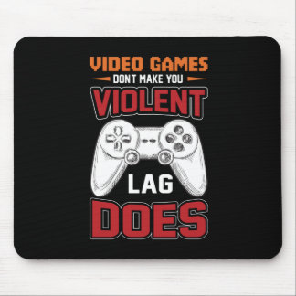 Gamer Gift Video Games Lag doet het Muismat