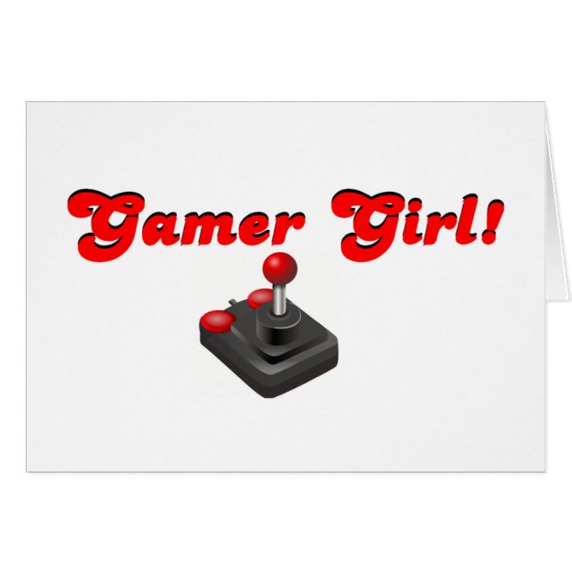Gamer Girl (Voorkant Horizontaal)