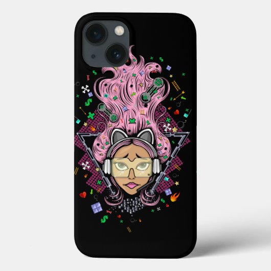 Gamer Girl Case-Mate iPhone Case (Achterkant)