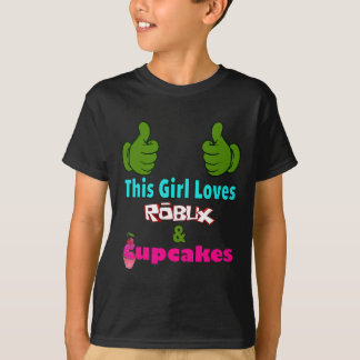 Gamer Girl Design Zegt Dit Meisje Houdt Van Robux  T-shirt