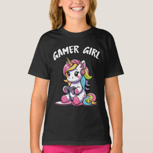 Gamer Girl Eenhoorn T-shirt