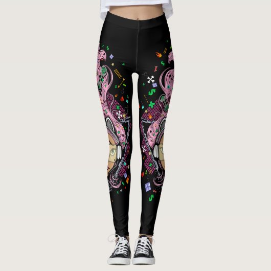 Gamer Girl Foam Board Leggings (Voorkant)