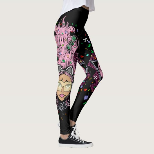 Gamer Girl Foam Board Leggings (Rechts)
