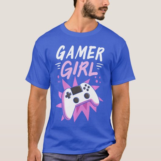Gamer Girl Gaming Streaming Video Games Gift frien T-shirt (Voorkant)