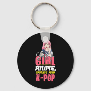 Gamer Girl Gewoon Een Meisje Dat Van Anime Gamen H Sleutelhanger